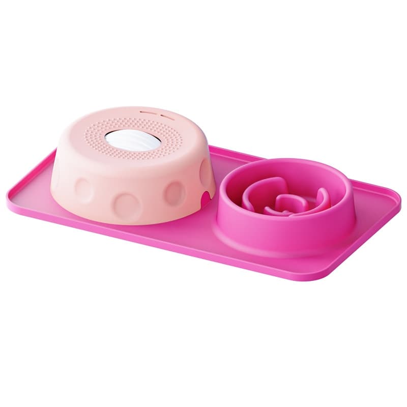 Leckmatte & Slow-Feeder – rutschfest, rund 7