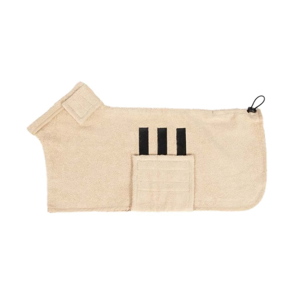EBI Noir Japandi Hundebademantel – beige: Produktbild