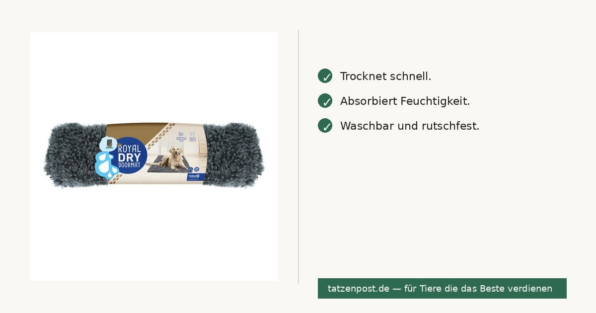 Royal Dry Fußmatte Für Hunde L 3