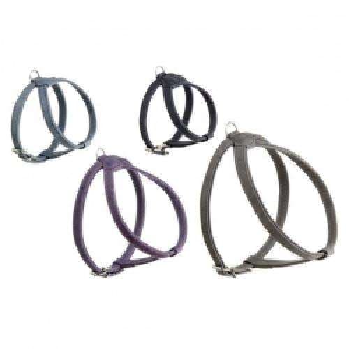 Karlie Buffalo Denim Geschirr - Grau - 10 mm / 25-32 cm: Produktbild