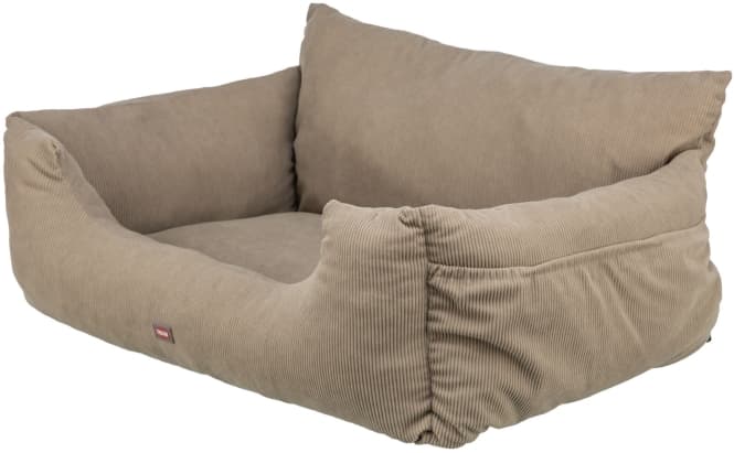 Trixie Autositz, doppelt - taupe: Produktbild