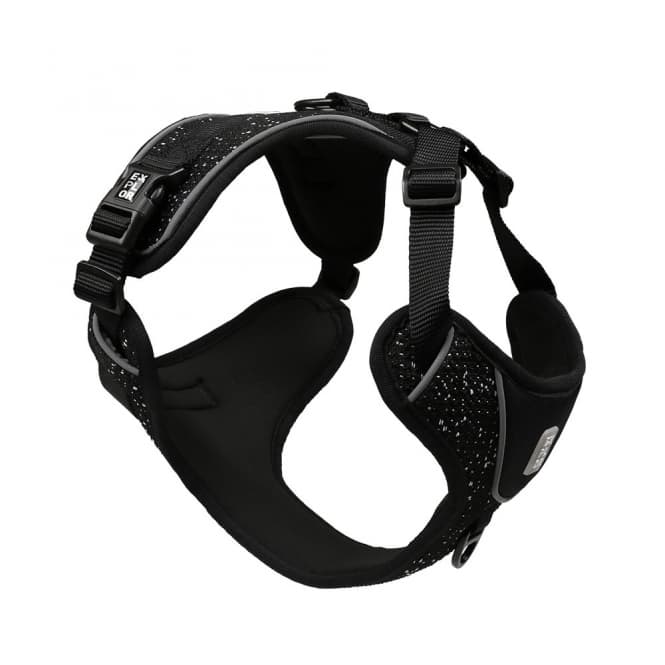 Duvoplus EXPLOR Ultimate Fit No-Pull-Geschirr - granite black - XS - 28-37cm - 32-43cm: Produktbild