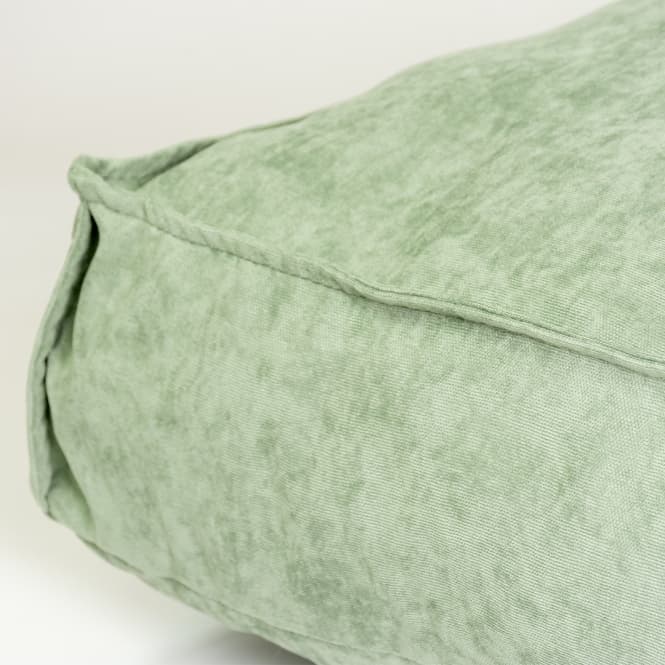 Duvoplus Kissen Velvet rechteckig - grün - 76x56x13cm 4