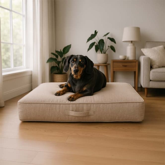 Duvoplus Ortho-Matratze Duratex - beige - 80x60x14cm 5