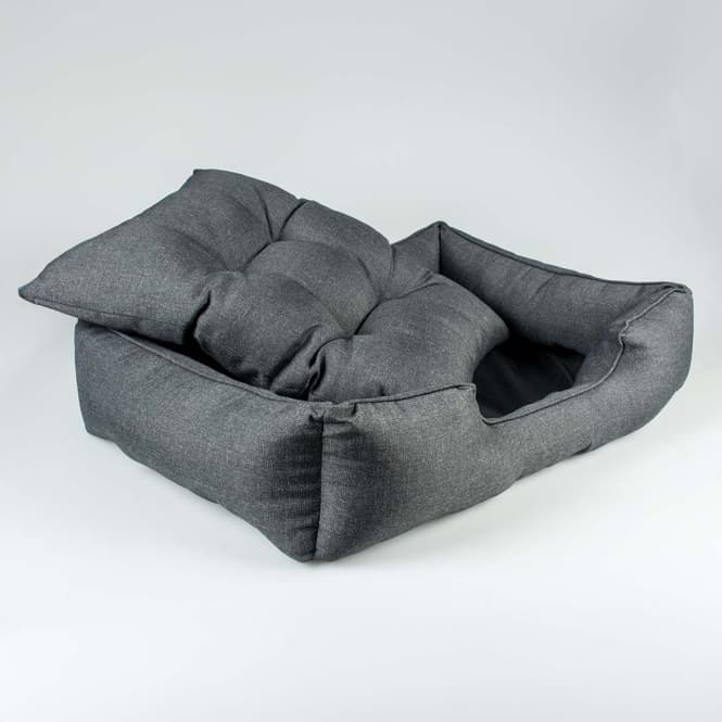 Duvoplus Hundebett Duratex - dunkelgrau - 80x60x16cm 2