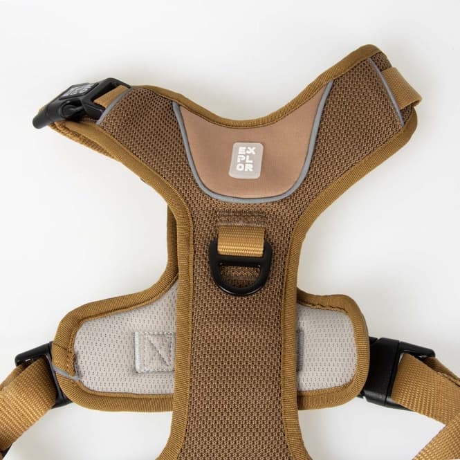 Duvoplus EXPLOR Ultimate Fit No-Pull-Geschirr - honey gold - XS - 28-37cm - 32-43cm 3