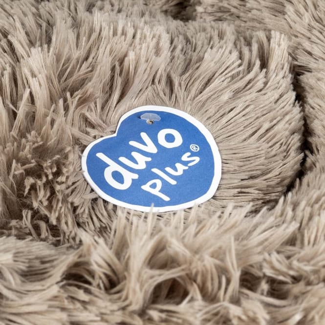 Duvoplus Donutbett Snug - beige - L - 80x80x17cm 3