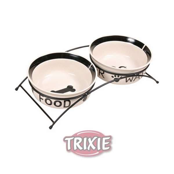 Trixie Eat On Feet Napf-Set - 2 x 2,6 L: Produktbild