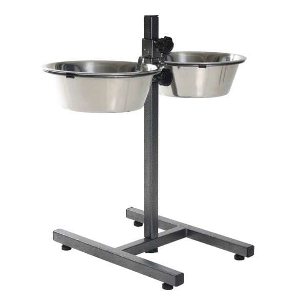 Trixie Hundebar mit Edelstahlnäpfen - 2 x 4,5 l 2