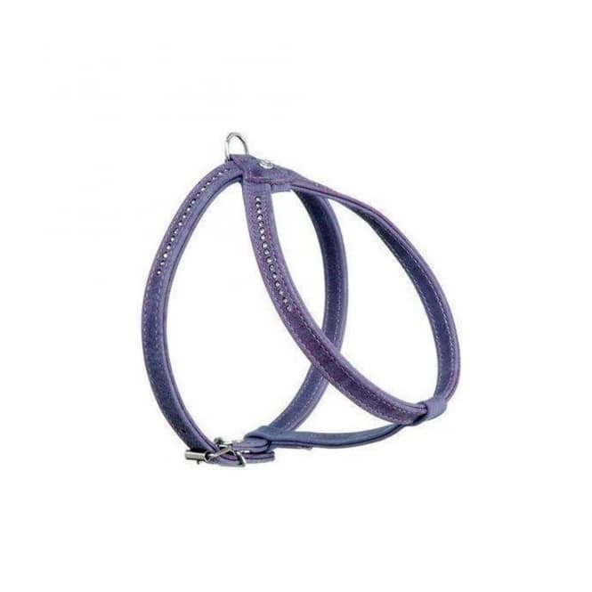 Karlie Buffalo Denim Strass Geschirr - Lavendel - 40-47 cm: Produktbild