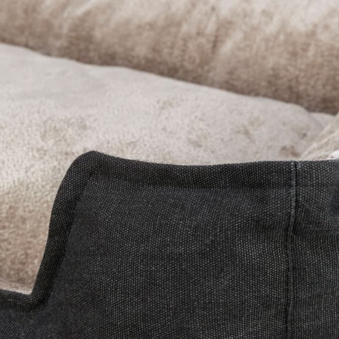 Trixie BE NORDIC Bett Föhr - schwarz/sand - 80 × 60 cm 3