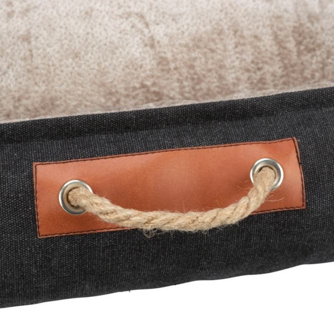 Trixie BE NORDIC Bett Föhr - schwarz/sand - 80 × 60 cm 5