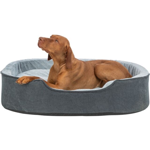 Trixie Vital Bett Lino Soft, oval - grau/hellgrau - 83 × 67 cm 6