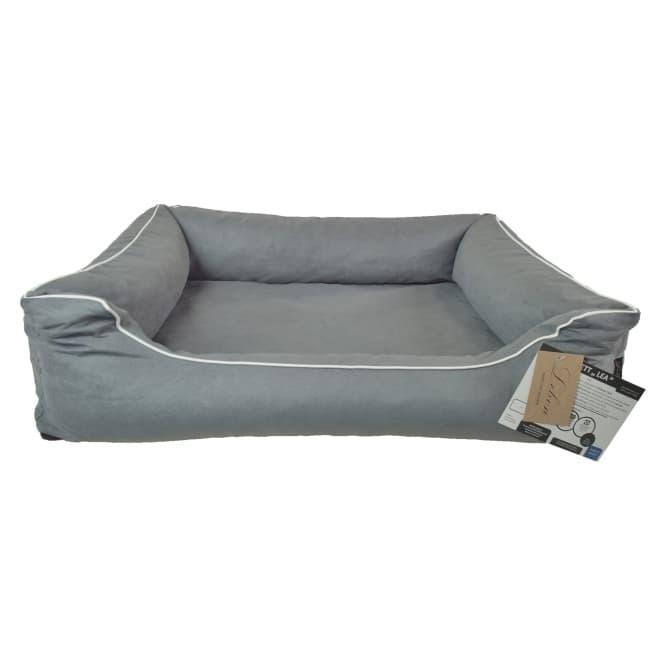 Lebon Hundebett Lea - Grau - 80 x 60cm: Produktbild