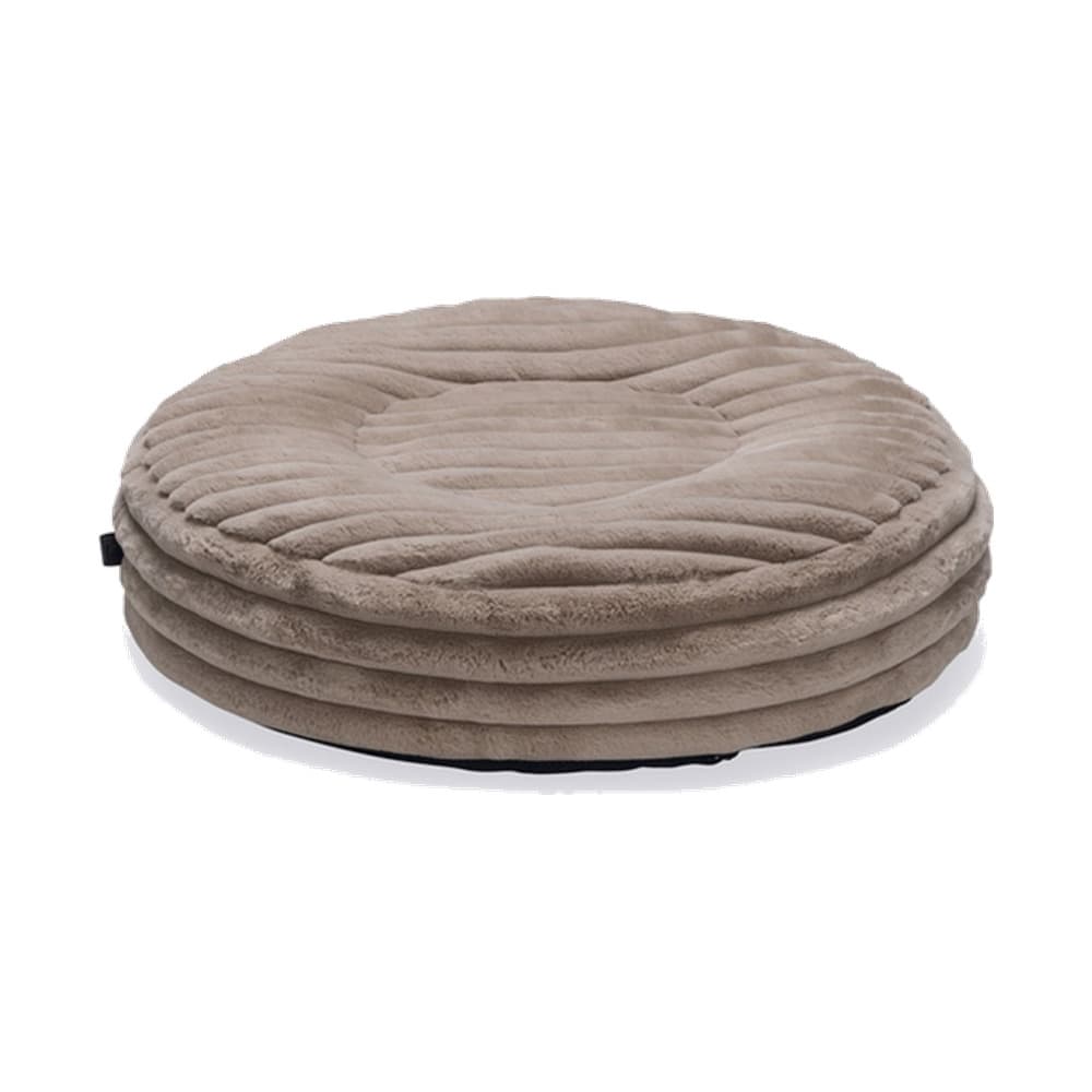 Designed by Lotte Hundebett Reza - rund, beige - 65 x 16 cm: Produktbild