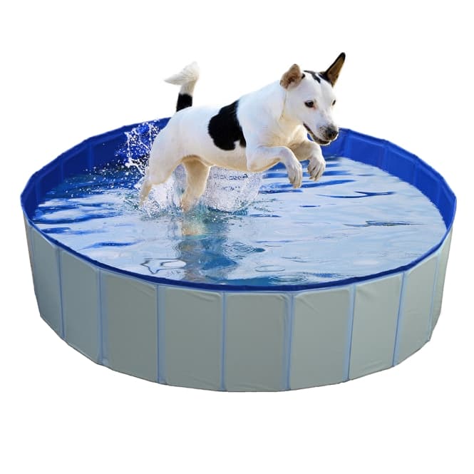 Duvoplus Hundepool - blau - Ø120x30cm: Produktbild