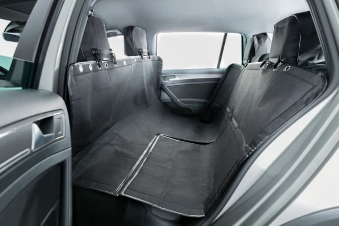 Trixie Auto-Schondecke teilbar - schwarz: Produktbild
