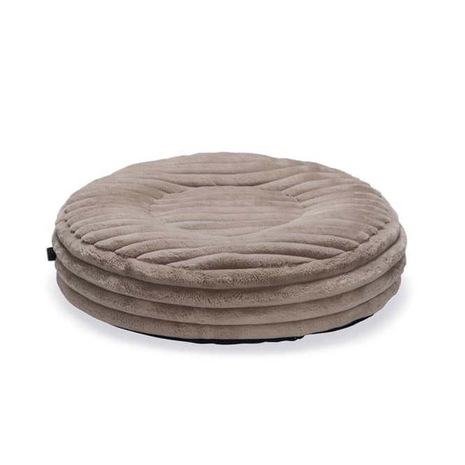 Designed by Lotte Hundebett Reza - rund, beige - 65 x 16 cm: Produktbild