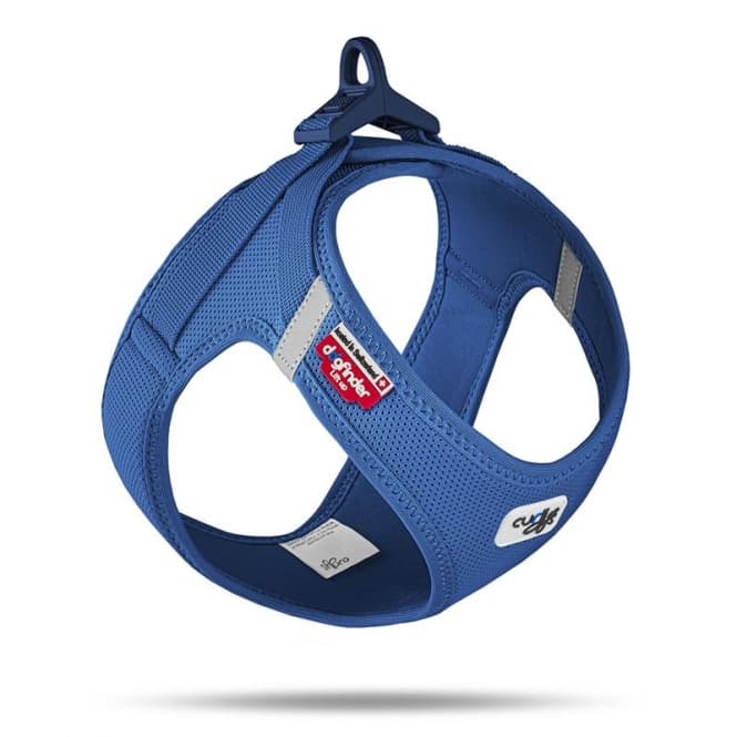 Curli Clasp Vest Hundgeschirr Air-Mesh – blau